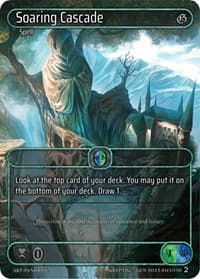 Soaring Cascade (Box Topper) - Genesis [Wave 2] - Kryptik TCG card
