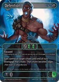Detention (Box Topper) - Genesis [Wave 2] - Kryptik TCG card
