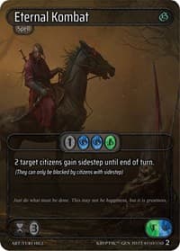 Eternal Kombat - Genesis [Wave 2] - Kryptik TCG card