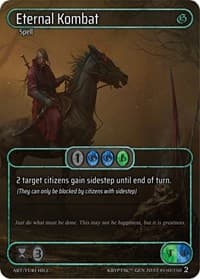 Eternal Kombat (Box Topper) - Genesis [Wave 2] - Kryptik TCG card