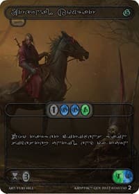 Eternal Kombat (Silver Kryptik Language) - Genesis [Wave 2] - Kryptik TCG card