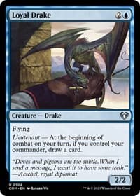 Loyal Drake - Commander Masters - Magic: The Gathering card