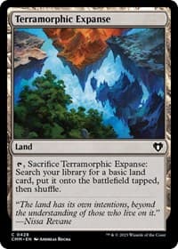 Terramorphic Expanse - Commander Masters - Magic: The Gathering card