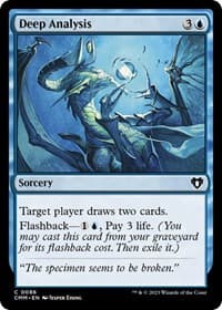 Deep Analysis - Commander Masters - Magic: The Gathering card