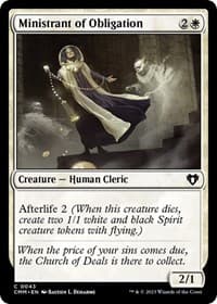 Ministrant of Obligation - Commander Masters - Magic: The Gathering card