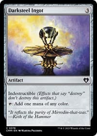 Darksteel Ingot - Commander Masters - Magic: The Gathering card