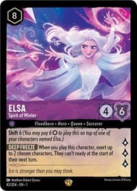 Elsa - Spirit of Winter - The First Chapter - Disney Lorcana card