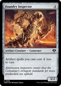 Foundry Inspector - Commander Masters - Magic: The Gathering card