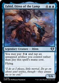 Zahid, Djinn of the Lamp - Commander Masters - Magic: The Gathering card