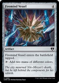 Firemind Vessel - Commander Masters - Magic: The Gathering card