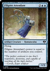 Filigree Attendant - Commander Masters - Magic: The Gathering card