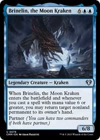 Brinelin, the Moon Kraken - Commander Masters - Magic: The Gathering card