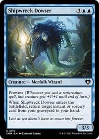 Shipwreck Dowser - Commander Masters - Magic: The Gathering card