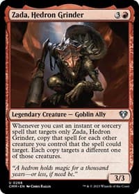 Zada, Hedron Grinder - Commander Masters - Magic: The Gathering card