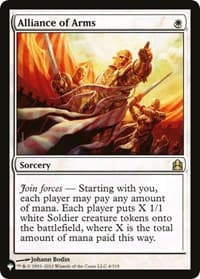 Alliance of Arms - The List Reprints - Magic: The Gathering card