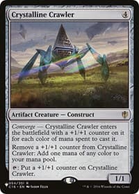 Crystalline Crawler (C16) - The List Reprints - Magic: The Gathering card