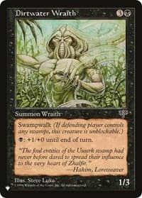 Dirtwater Wraith - The List Reprints - Magic: The Gathering card