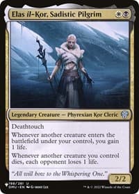 Elas il-Kor, Sadistic Pilgrim - The List Reprints - Magic: The Gathering card