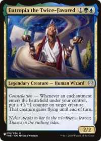 Eutropia the Twice-Favored - The List Reprints - Magic: The Gathering card