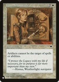 Hanna's Custody - The List Reprints - Magic: The Gathering card