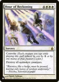 Hour of Reckoning (RAV) - The List Reprints - Magic: The Gathering card