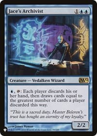 Jace's Archivist - The List Reprints - Magic: The Gathering card