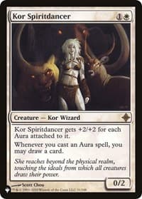 Kor Spiritdancer - The List Reprints - Magic: The Gathering card
