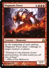Magmatic Force - The List Reprints - Magic: The Gathering card