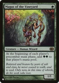 Magus of the Vineyard - The List Reprints - Magic: The Gathering card