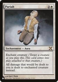 Pariah - The List Reprints - Magic: The Gathering card