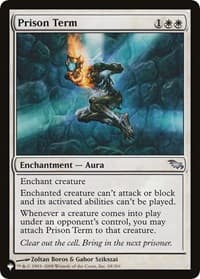 Prison Term - The List Reprints - Magic: The Gathering card