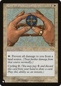 Rune of Protection: Lands - The List Reprints - Magic: The Gathering card