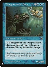 Thing from the Deep - The List Reprints - Magic: The Gathering card