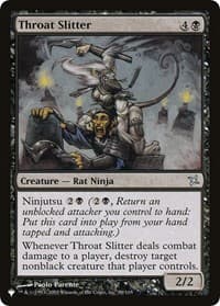 Throat Slitter - The List Reprints - Magic: The Gathering card