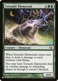 Tornado Elemental - The List Reprints - Magic: The Gathering card