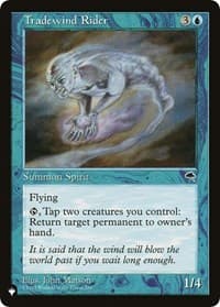 Tradewind Rider - The List Reprints - Magic: The Gathering card
