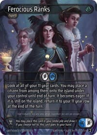 Ferocious Ranks - Genesis [Wave 2] - Kryptik TCG card