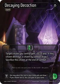Decaying Decoction - Genesis [Wave 2] - Kryptik TCG card