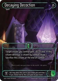Decaying Decoction (Box Topper) - Genesis [Wave 2] - Kryptik TCG card