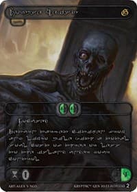 Corpse Heist (Silver Kryptik Language) - Genesis [Wave 2] - Kryptik TCG card