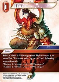 Ifrit - Dawn of Heroes - Final Fantasy TCG card
