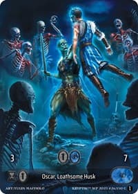 Oscar, Loathsome Husk (Box Topper) - Wicked Prophecy [Wave 1] - Kryptik TCG card