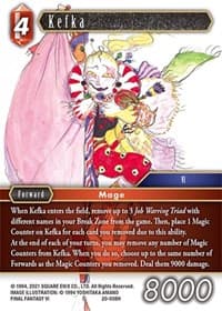 Kefka - Dawn of Heroes - Final Fantasy TCG card