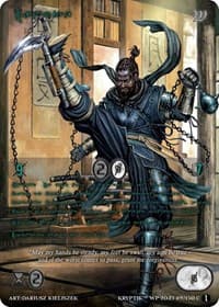 Manute (Green Kryptik Language) - Wicked Prophecy [Wave 1] - Kryptik TCG card