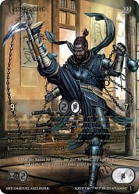 Manute (Gold Kryptik Language) - Wicked Prophecy [Wave 1] - Kryptik TCG card