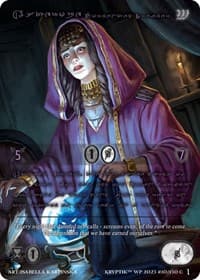 Asterope, Tormented Dreamer (Purple Kryptik Language) - Wicked Prophecy [Wave 1] - Kryptik TCG card