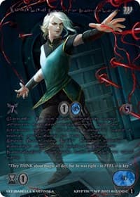 Lorelei, Fervent Ritualist (Purple Kryptik Language) - Wicked Prophecy [Wave 1] - Kryptik TCG card