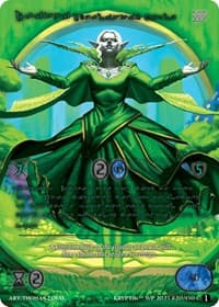 Daithi, Idealistic Noble (Green Kryptik Language) - Wicked Prophecy [Wave 1] - Kryptik TCG card