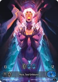Roza, Soul Unbound (Box Topper) - Wicked Prophecy [Wave 1] - Kryptik TCG card
