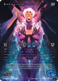 Roza, Soul Unbound (Silver Kryptik Language) - Wicked Prophecy [Wave 1] - Kryptik TCG card